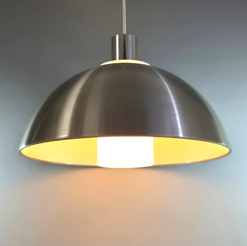 Vintage silver space age dome - vintage,
