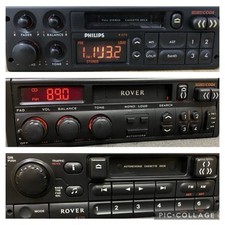 Rover philips old car - rover, radio