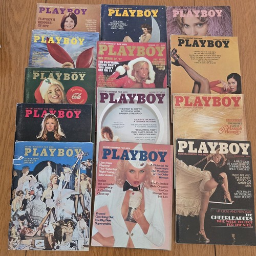 Lot vintage 1970 - lot, playboy