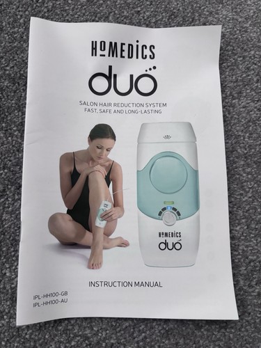 Homedics duo ipl hair remover - ipl,