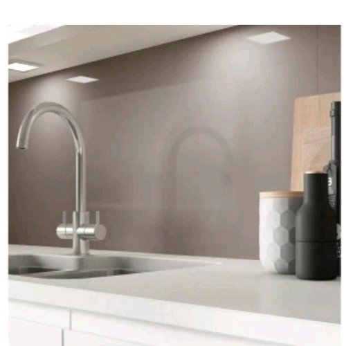 Wickes latte alu - latte, splashback