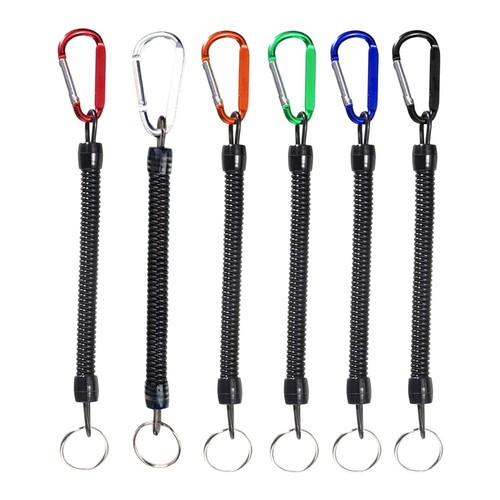 Coiled lanyard auto - coiled, and