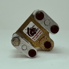 Double Clamp BMX Stem GOLD Old