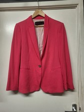 Zara Women's Pink Tweed Blazer