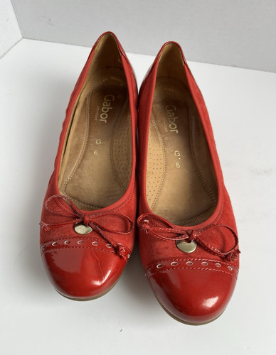 Gabor comfort red suede - comfort,