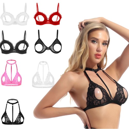 Women sexy open cup - sexy, bra
