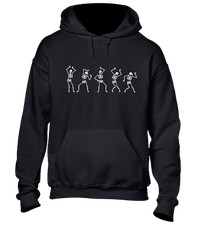 SKELETON DANCE HOODY HOODIE