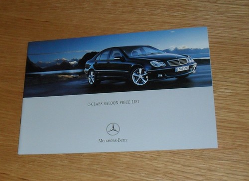 Mercedes class price list - c,