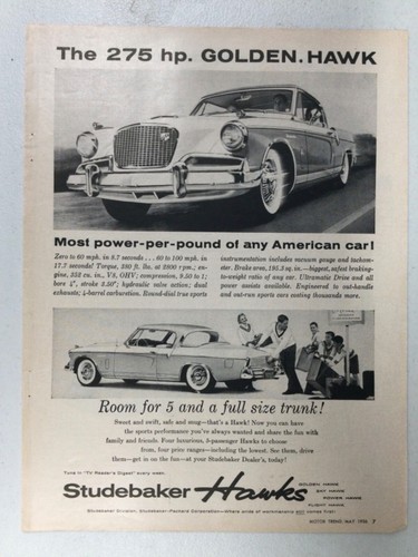 Studeadv54 advertisement 1956 - advertisement,