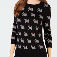 Charter Club Black Scottie Dog