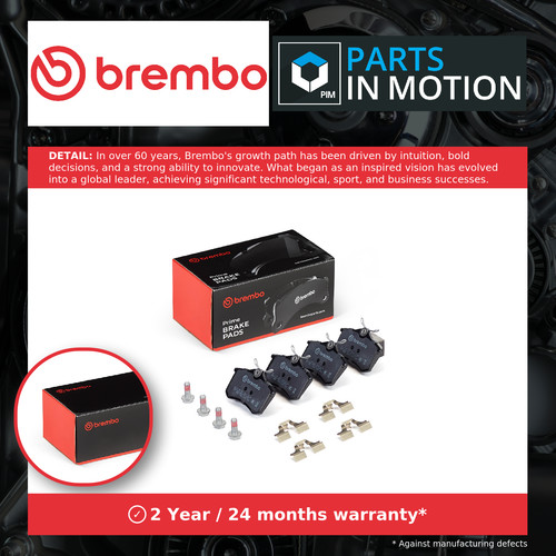 Brake pads set - fits, peugeot