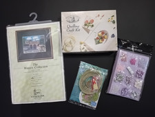 CRAFT BUNDLE quilling paper frog kit card making bead AIDA sewing PULTNEY BRIDGE