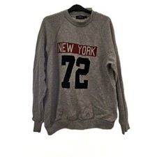 Mens Grey Topman Jumper Size