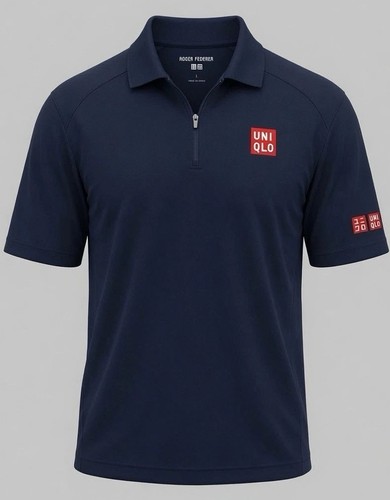 Roger federer uniqlo polo - roger,