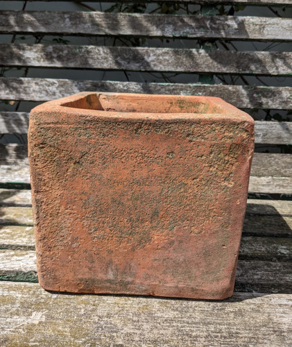Vintage hand thrown terracotta - thrown,