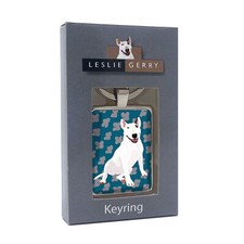 English bull terrier - terrier, keyrings