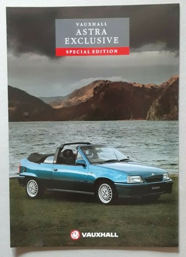 Vauxhall astra exclusive - vauxhall,