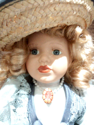 Porcelain doll bridget - "bridget", (41)