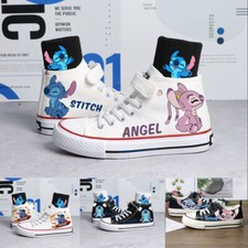 Kids Boys Girls Stitch Canvas