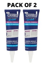 2 X MOULD MAGIC EXTREME GEL TAPS SINKS GROUT WINDOWS SAFE 120G GENUINE TWIN PACK