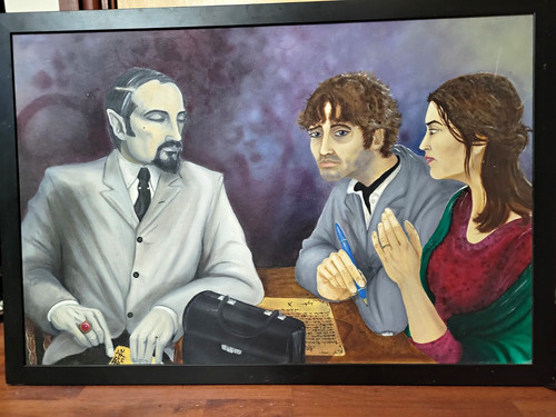 The signature vintage - "the, framed