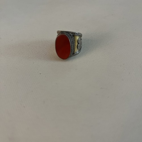 Vintage turkmen ring - vintage, oval