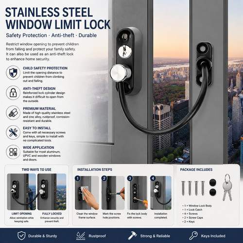 Stainless steel window - stainless,