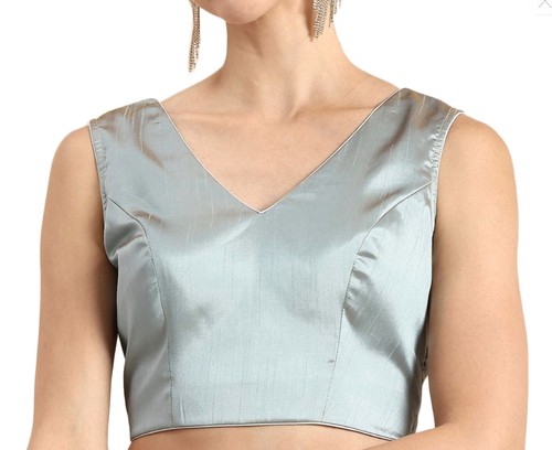 Way2like blouse vneck taffeta - way2like,