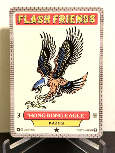 Kazuki hong kong eagle tattoo - eagle,