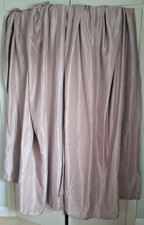 Divante Blush/Dusky Rose Eyelet Blackout Curtains 66in X 71in (167cm X 180cm)