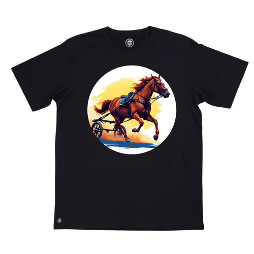 Harness racing horse - harness,