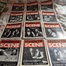 Vintage snooker scene - vintage,