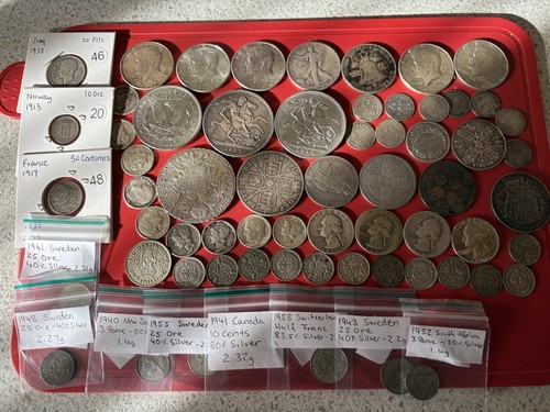 World silver coins - **, quick