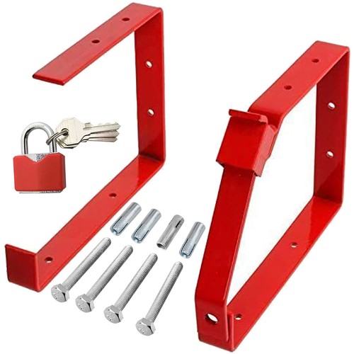 Lockable wall ladder - lockable,
