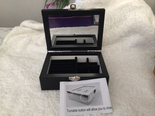 Black colour jewellery box - colour,