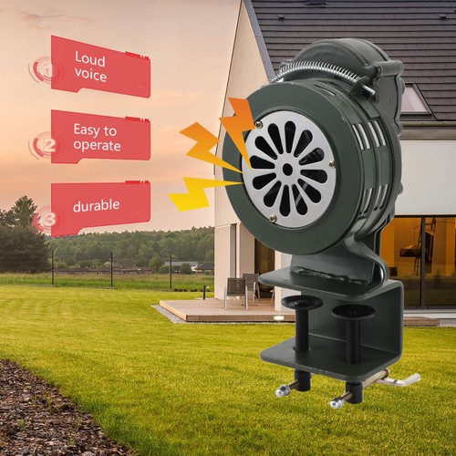 110db handheld air - raid, siren