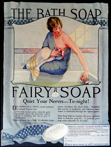 Fairy bath soap retro vintage - bath, soap,