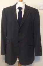 Karl Jackson Formal  jacket 44” chest Dark Grey - Wool Mix - Regular