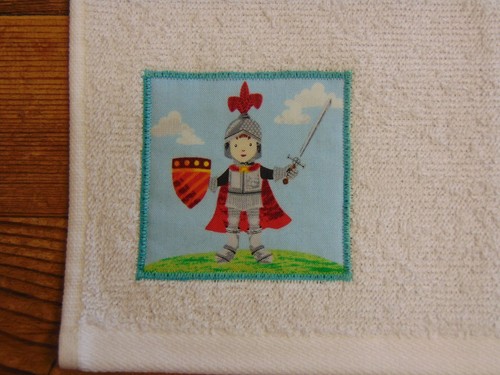 Handmade decorated flannel