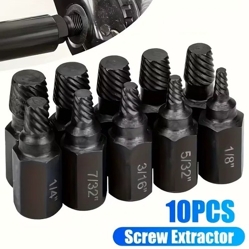 Bolt extractor set 10pcs - extractor,