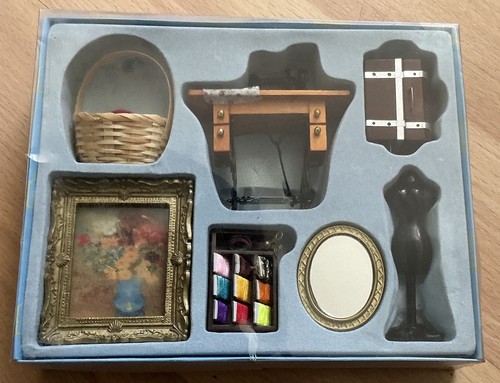 Dolls house sewing room - sewing,
