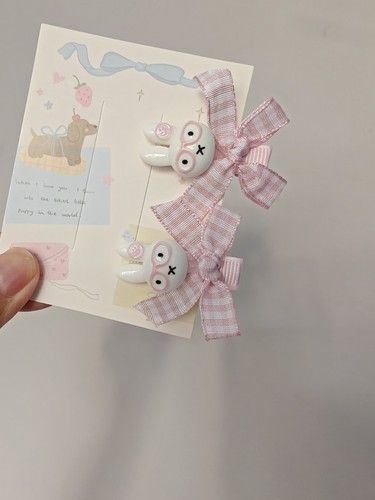 Miffy hair clips pcs - miffy,