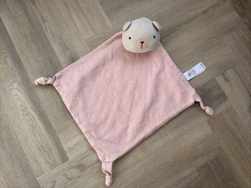 George pink stars bear - george,