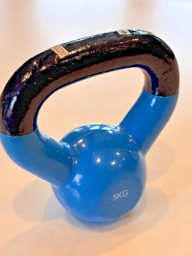 5kg kettlebell cast iron body - cast,