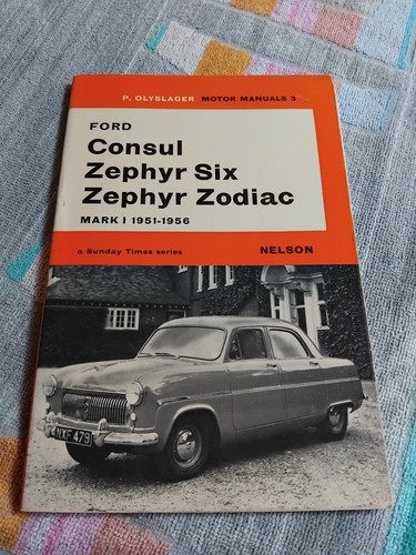 Ford consul zephyr zodiac - consul, mk1