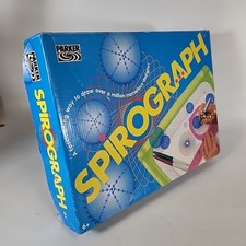 Parker Spirograph Drawing Set Complete Gears & Frame No Pens