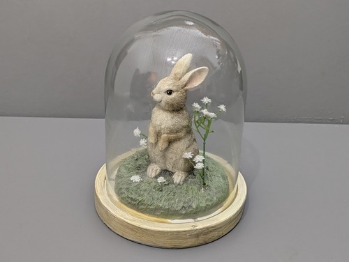 Rabbit bell jar - a,