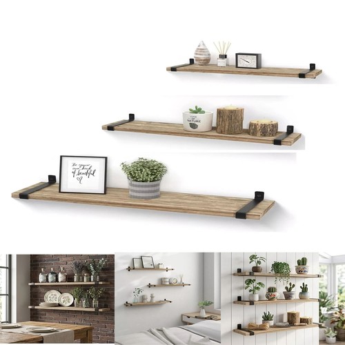 Floating shelves set wall - shelves, of