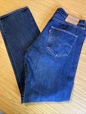 levi levis jeans  501 34 X 34 /33 Blue VGC