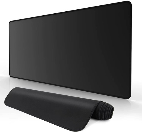 Xxl black mouse pad - pad, gaming